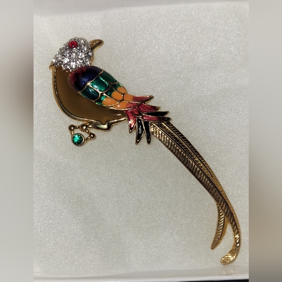 Premier Designs Jewelry - Vintage bird brooch/pin